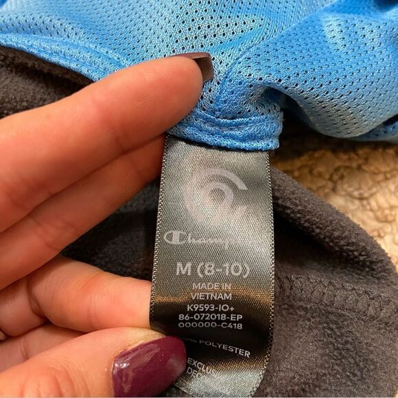 Boys‎ C9 Champion Fill Zip Lightweight Graphic Hooded Jacket Size Medium 8-10 - Picture 6 of 7